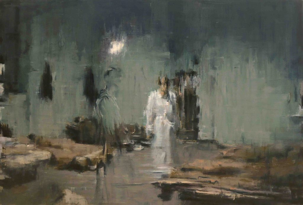 03-Series of Noise - In Praise of Pasolini - Oil on Canvas - 170 x 250 cm - 2018