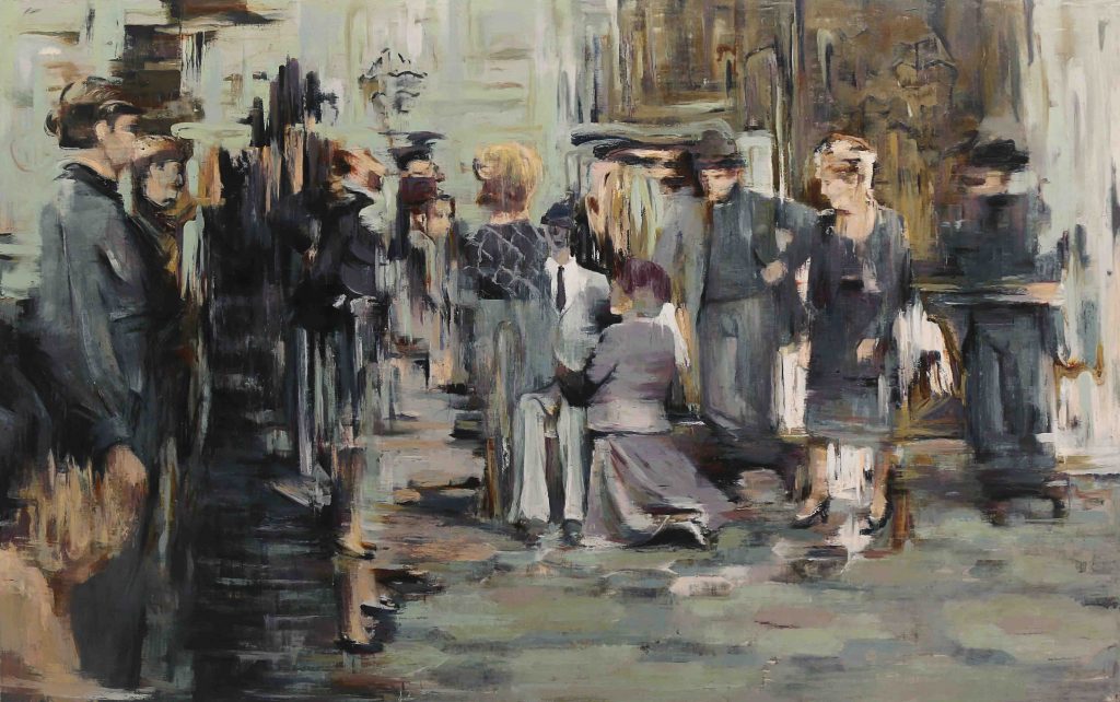 08-Series of Noise - In Praise of Pasolini - Oil on Canvas - 300 x 190 cm - 2018