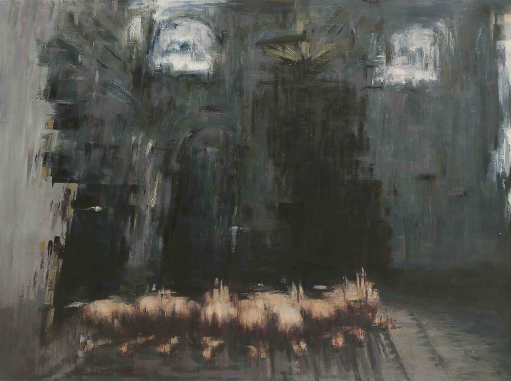 09-Series of Noise - In Praise of Pasolini - Oil on Canvas - 180 x 250 cm - 2018