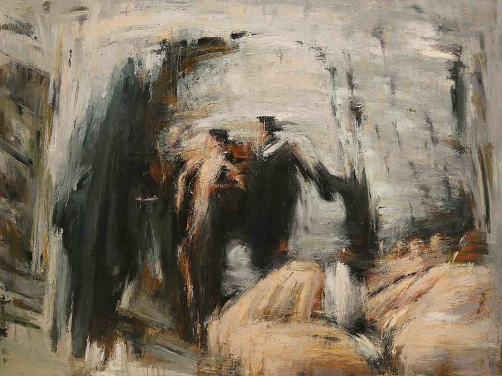 12-Series of Noise - In Praise of Pasolini - Oil on Canvas - 250 x 180 cm - 2018