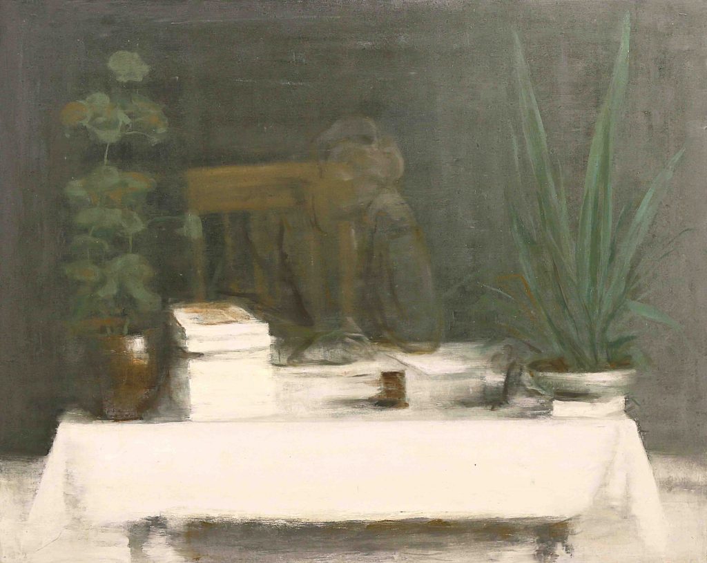 Series of Ghosts Wandering History Oil on Canvas 120 x 150 cm 2021