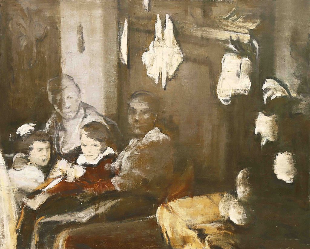 Series of Ghosts Wandering History Oil on Canvas 120 x 150 cm 2021 (2)