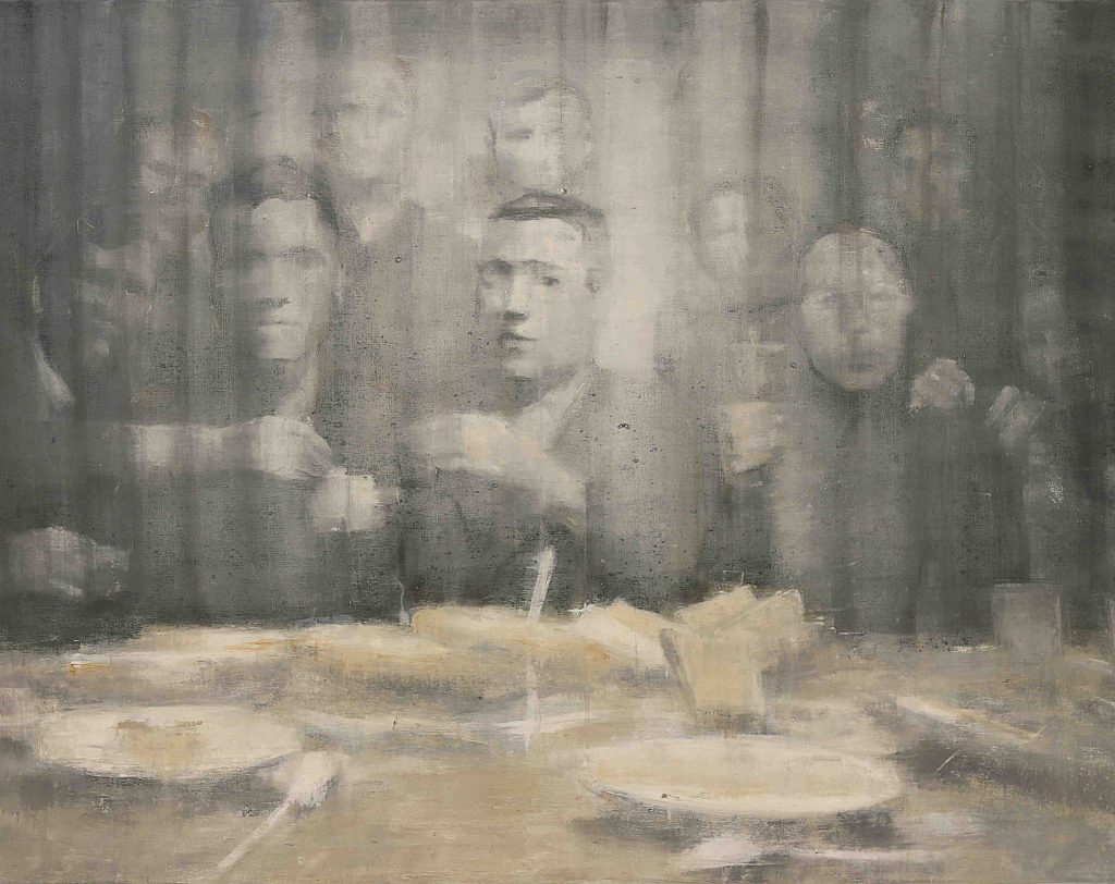 Series of Ghosts Wandering History Oil on Canvas 120 x 160 cm 2021
