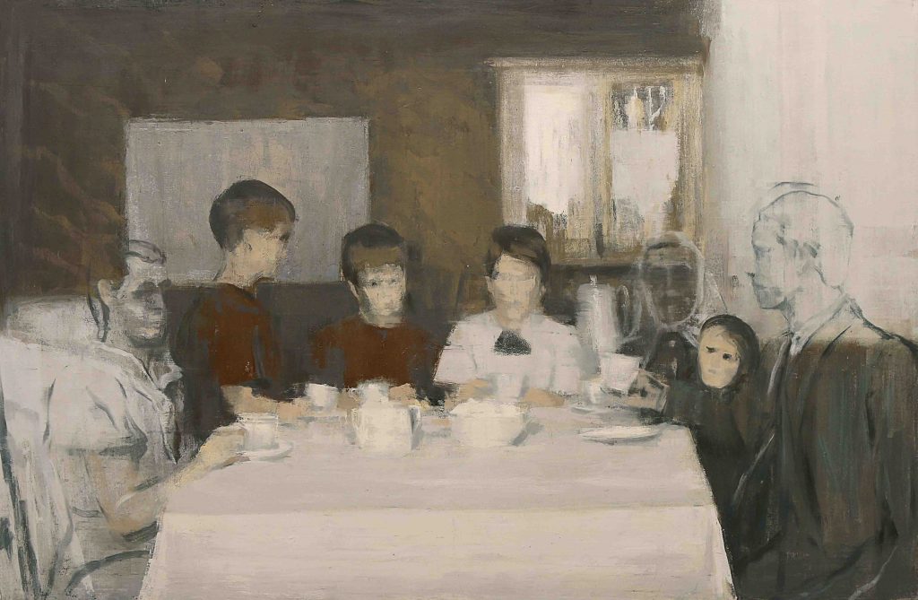 Series of Ghosts Wandering History Oil on Canvas 200 x 130 cm 2021