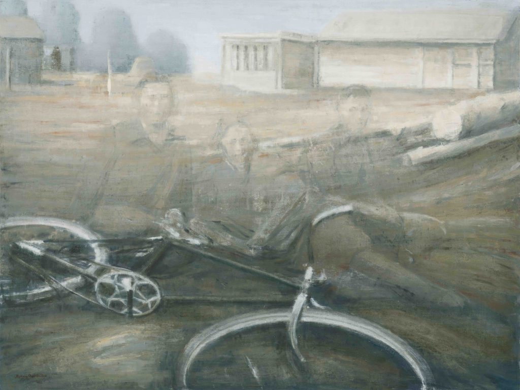 Series of Ghosts Wandering History Oil on Canvas 200 x 150 cm 2021 (2)