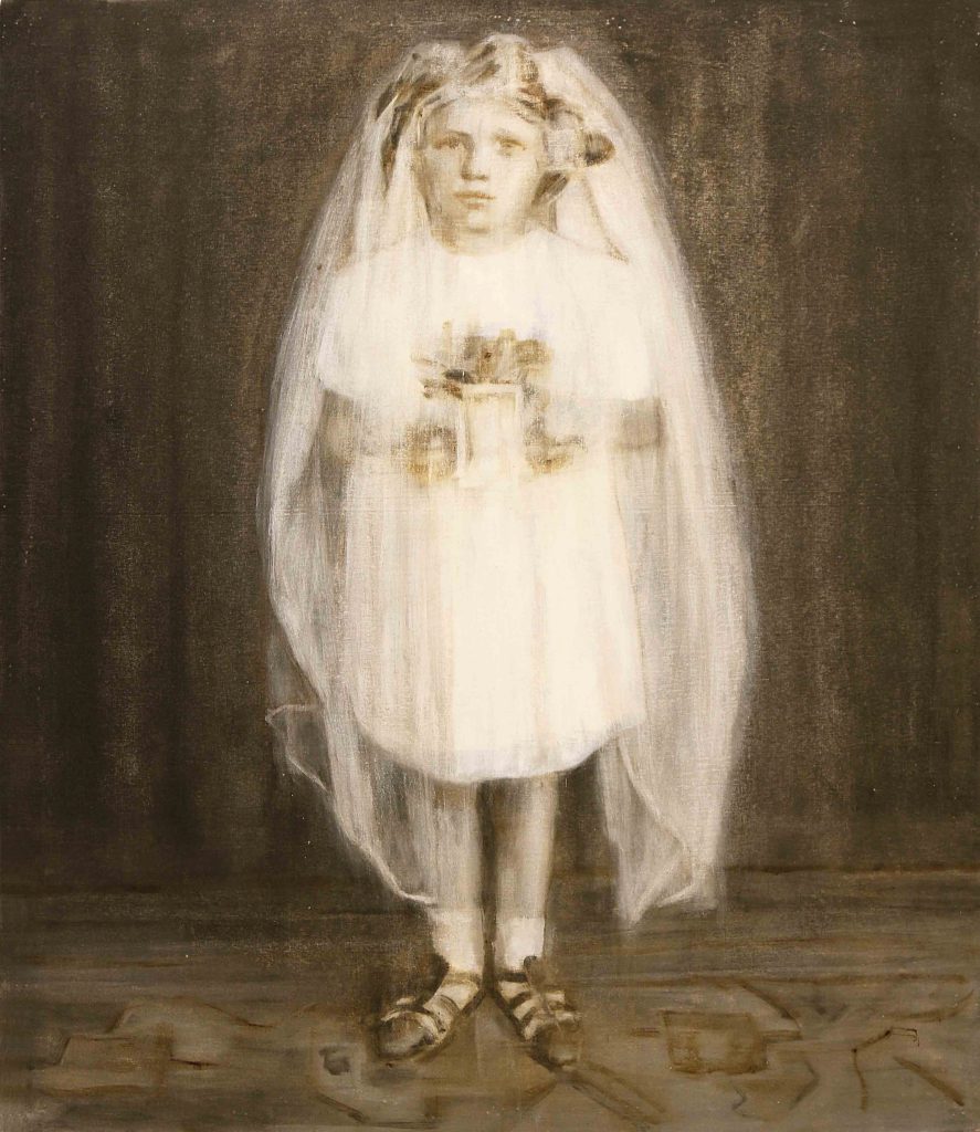 Series of Memorial Photos Oil on canvas 100 x 120 cm 2022