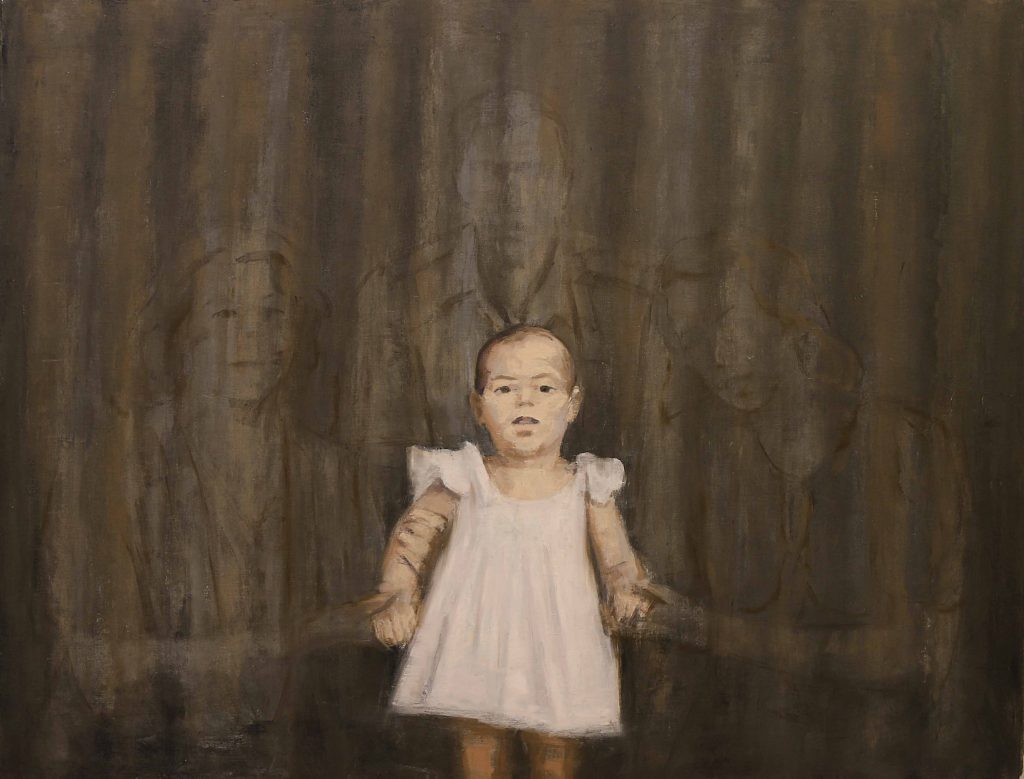 Series of Memorial Photos Oil on canvas 150 x 120 cm 2022