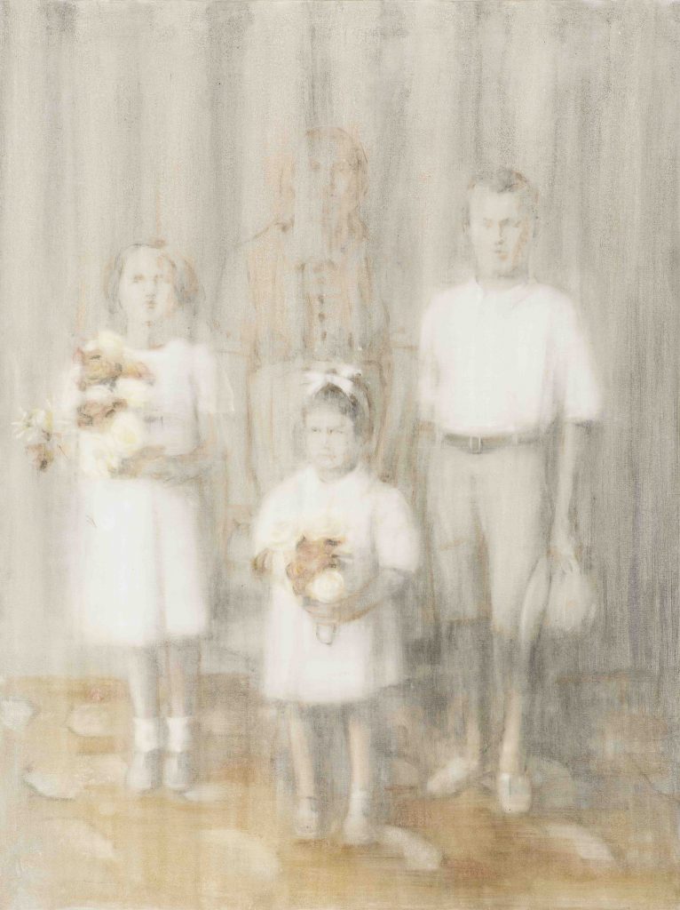 Series of Memorial Photos , oil on canvas, 200x150cm, 2022