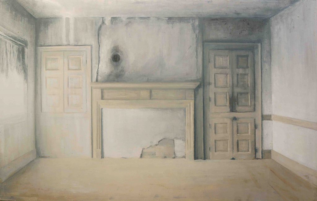 Series of Notes from Underground Oil on Canvas 300 x 190 cm 2021