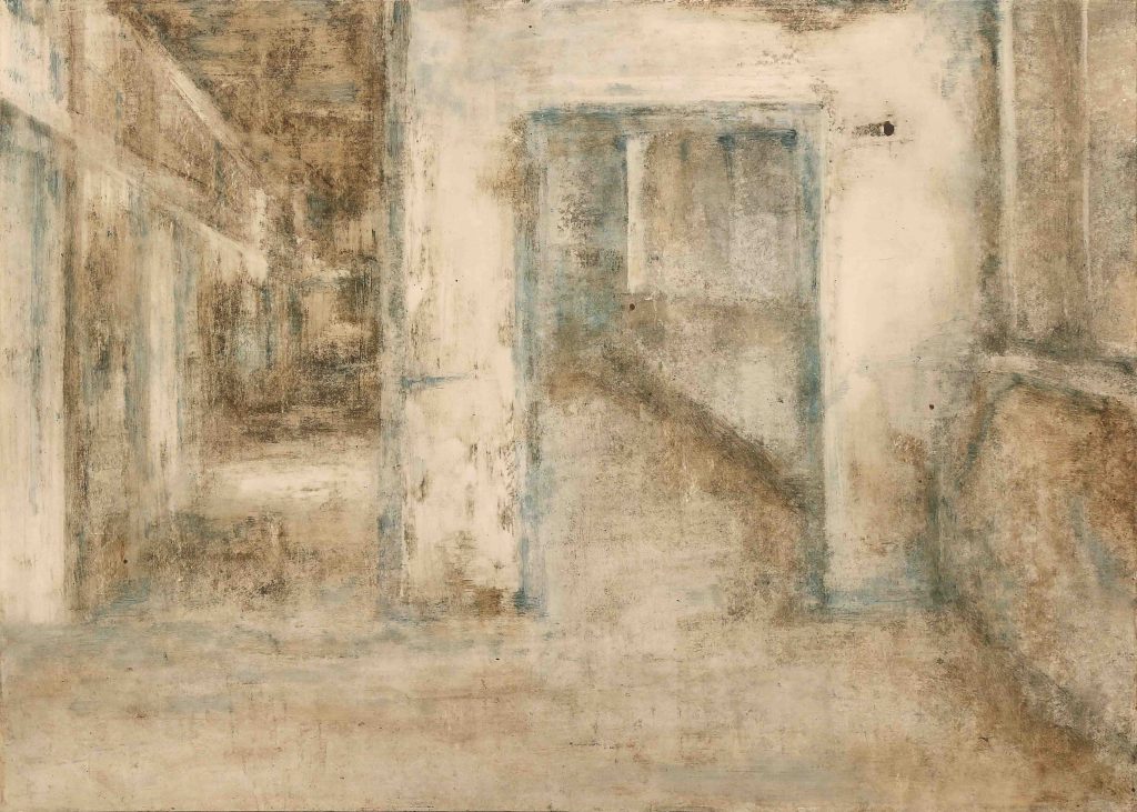 Series of Notes from Underground Oil on Cardboard 50 x 70 cm 2020 (1)