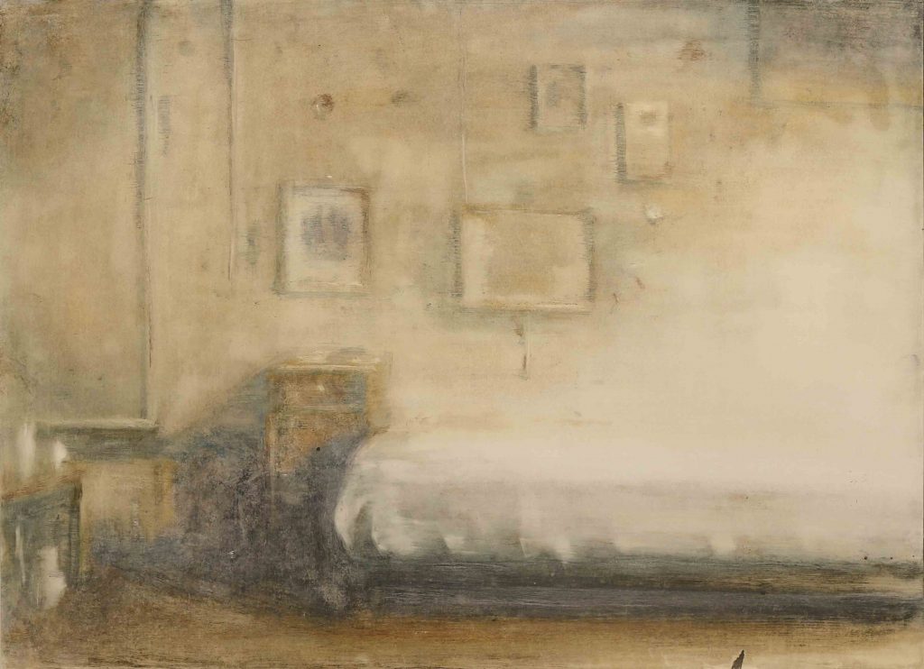 Series of Notes from Underground Oil on Cardboard 50 x 70 cm 2020