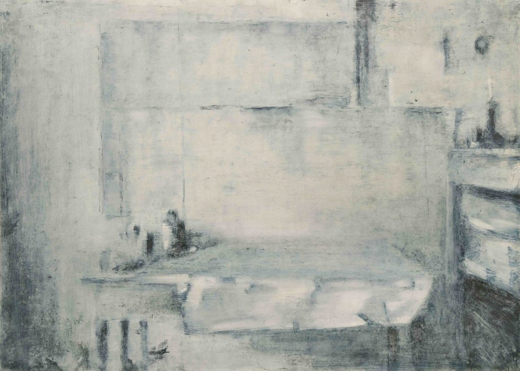 Series of Notes from Underground Oil on Cardboard 50 x 70 cm 2020 (2)