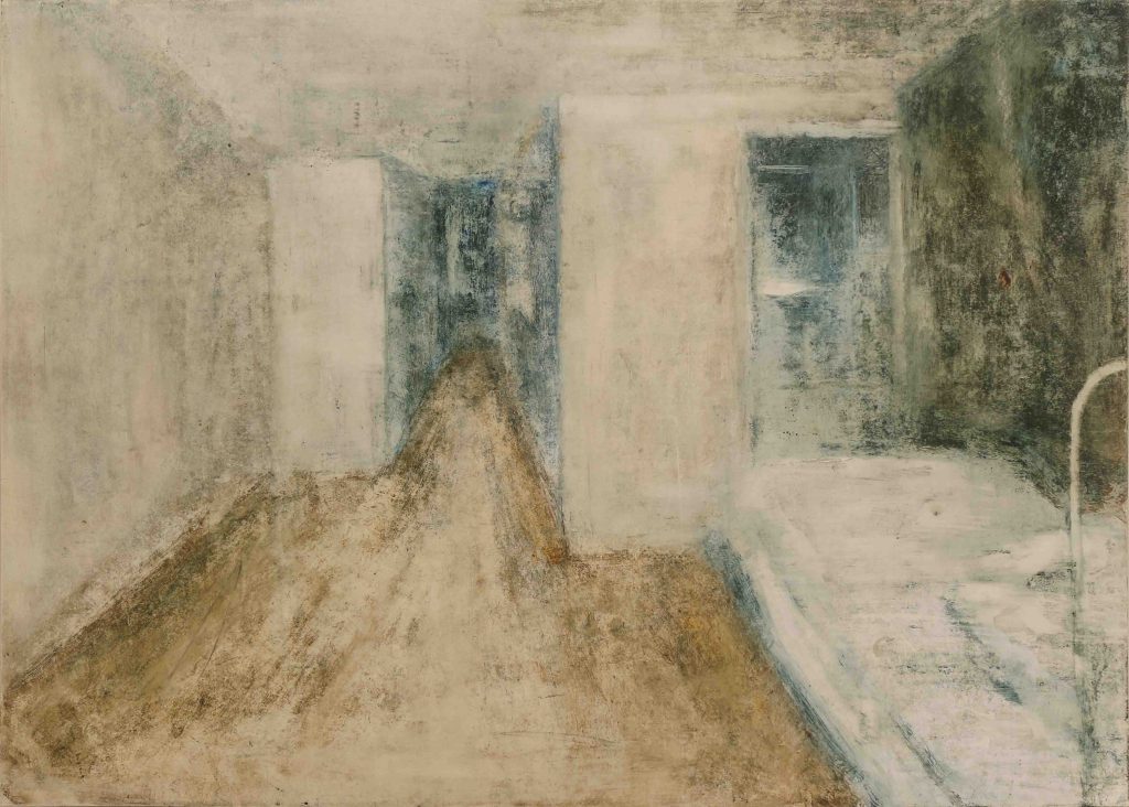 Series of Notes from Underground Oil on Cardboard 50 x 70 cm 2020 (3)