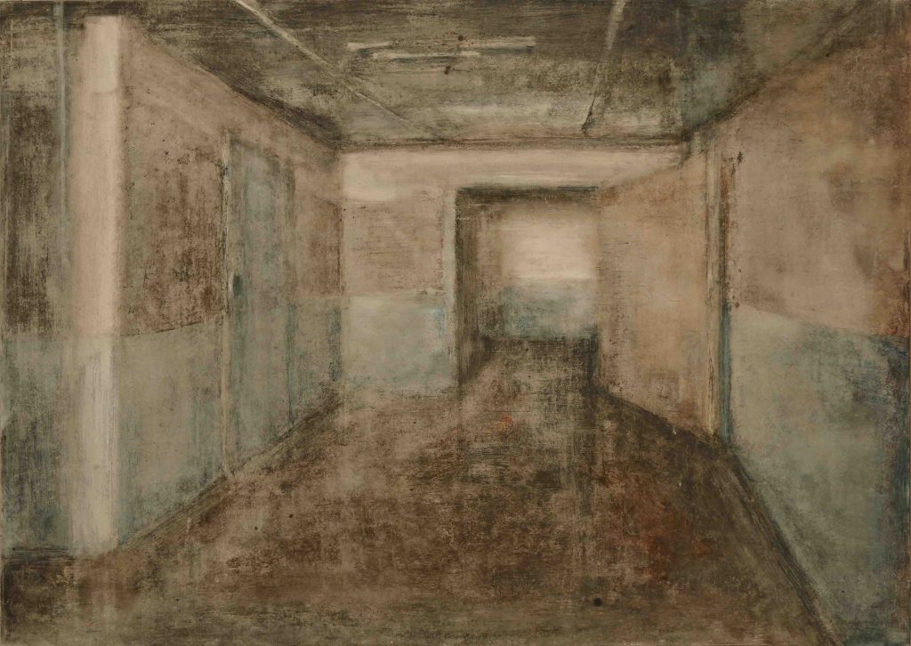 Series of Notes from Underground Oil on Cardboard 50 x 70 cm 2020 (7)